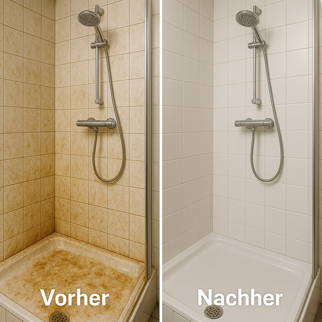 Dusche Vorher-Nachher