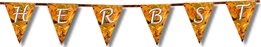 Herbst Girlande